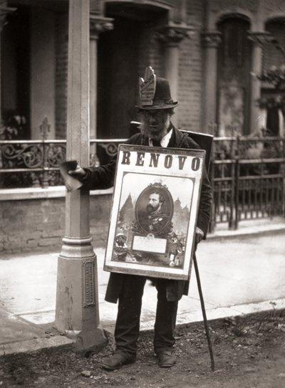 The London Boardmen ، من "Street Life in London" ، بقلم ج. طومسون وأدولف سميث ، 1877 بواسطة جون طومسون